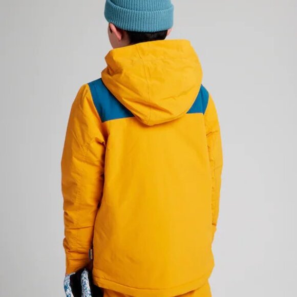 NEW Burton Jacket Youth Boys Small and Large Cadmium Yellow Dugout Snowb… - Picture 7 of 9